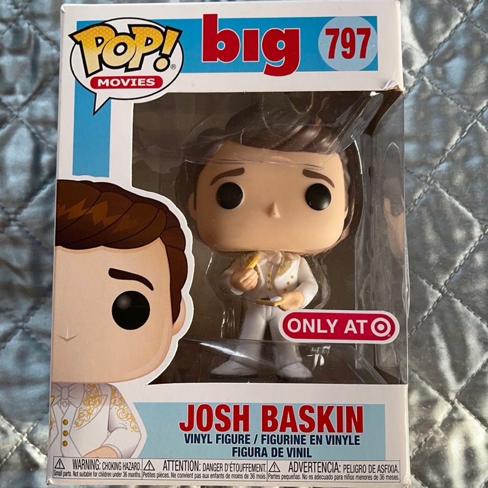 FUNKO POP Josh Baskin Movies big 797 NWT